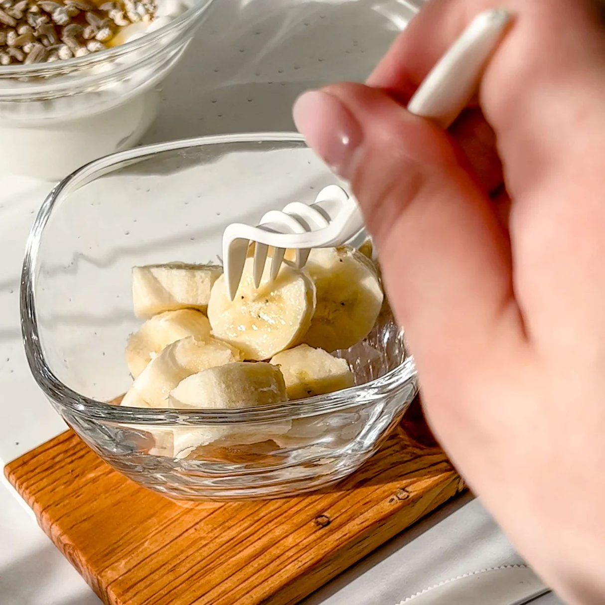 Tenedor Blanco Almidón de Maíz 15 cm - Compostable 3