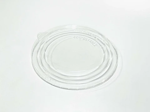Tapa PLA Bowl Ensalada 750 cc - Compostable (900 uds)