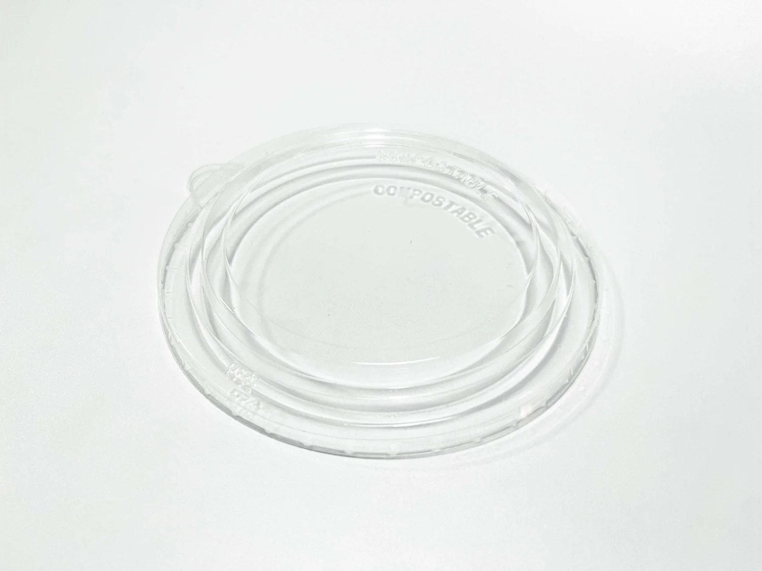 Tapa PLA Bowl Ensalada 1.300 cc - Compostable (900 uds) 1