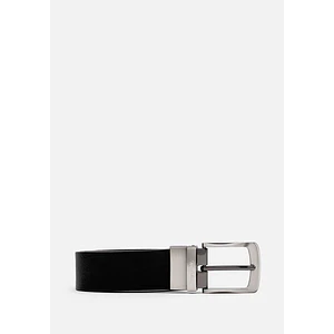 CORREA REVERSIBLE DE CUERO LISO Look