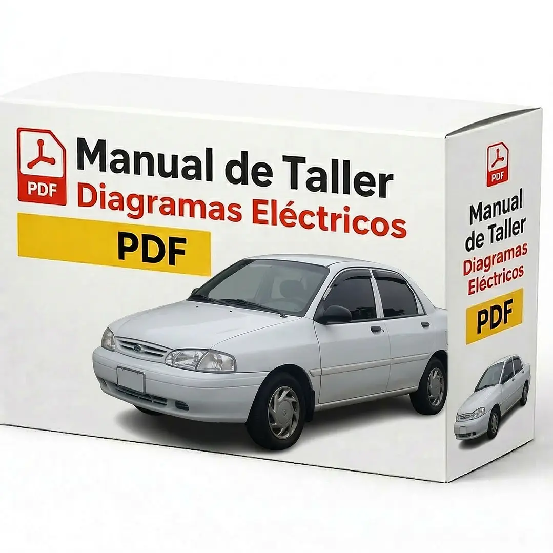 Manual de taller Kia Avella 1993 - 2000 Español Diagrama Eléctrico 1