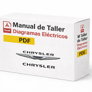 Manual De Taller Chrysler Crossfire 2004-2008 Ingles Diagrama Eléctrico