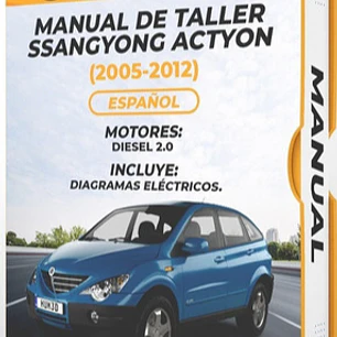 Manual de Taller Ssangyong Actyon (2005-2012) Español Diagrama Eléctrico