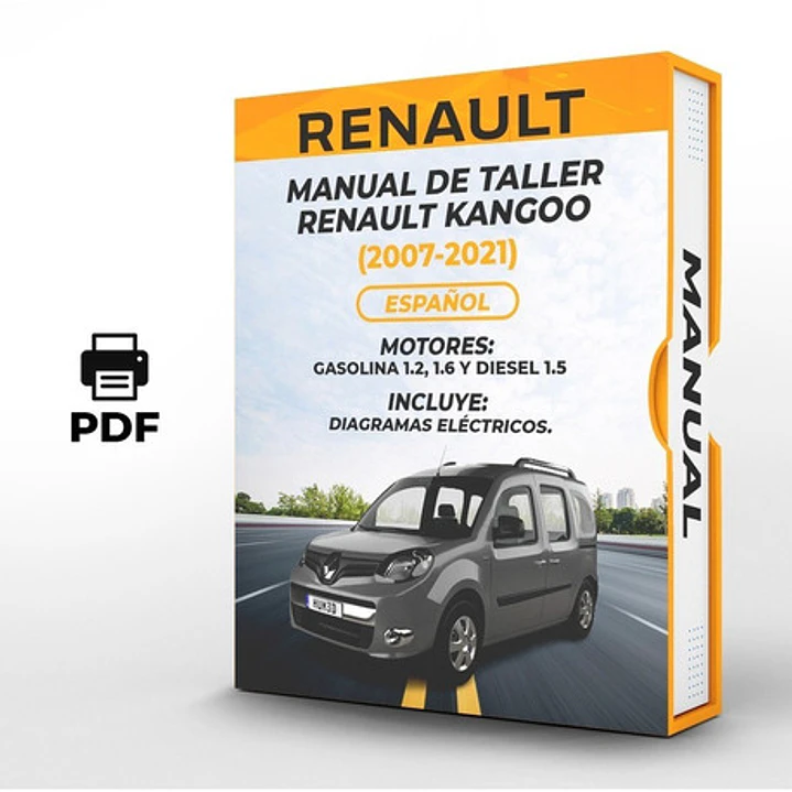 Manual de Taller Renault Kangoo (2007-2021) Español Diagrama Eléctrico 1
