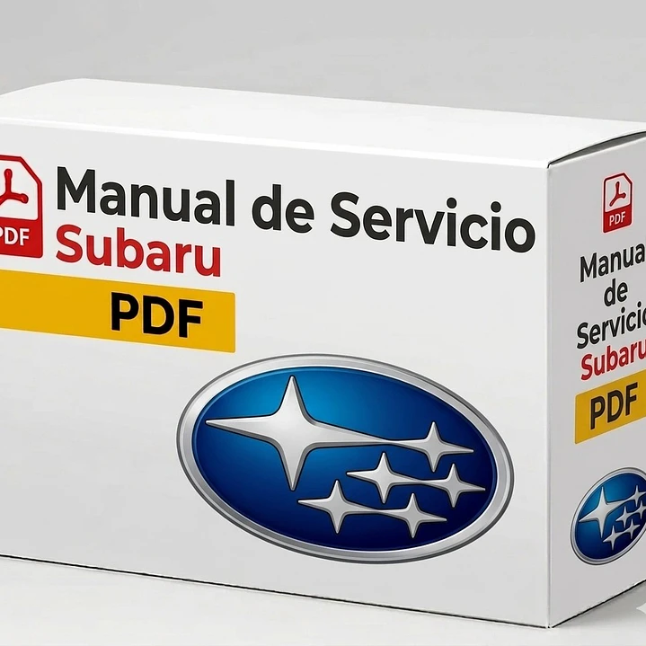 Manual de taller Subaru Impreza WRX GC 1992-2000 Diagrama Eléctrico 1