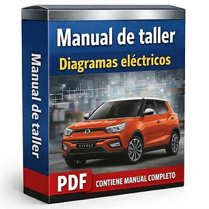 Manual de taller Ssangyong Tivoli 2019-2020 Español Diagrama Eléctrico