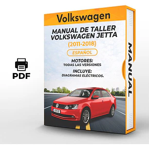 Manual de Taller y diagramas Volkswagen Jetta (2011-2018) Inglés 
