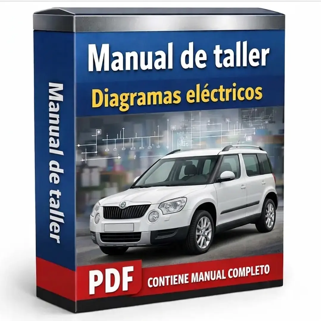 Manual de taller Skoda YETI 2009-2017 Ingles Diagrama Eléctrico 1