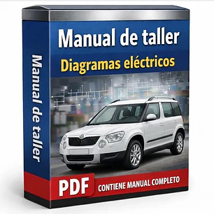 Manual de taller Skoda YETI 2009-2017 Ingles Diagrama Eléctrico