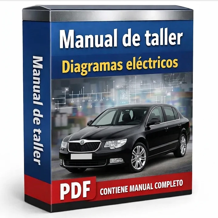 Manual de taller Skoda SUPERB II 2009 - 2015 Español Diagrama Eléctrico 1