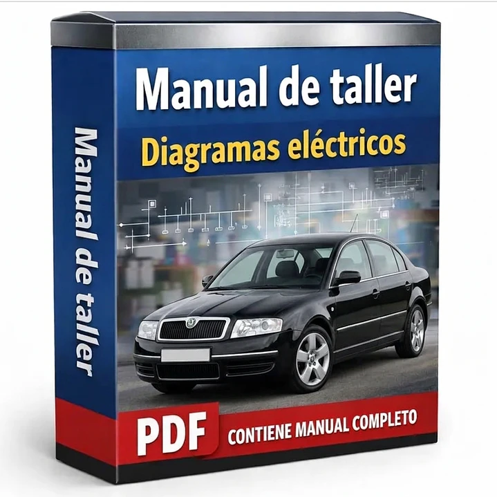 Manual de taller Skoda SUPERB 2001-2008 Español Diagrama Eléctrico 1
