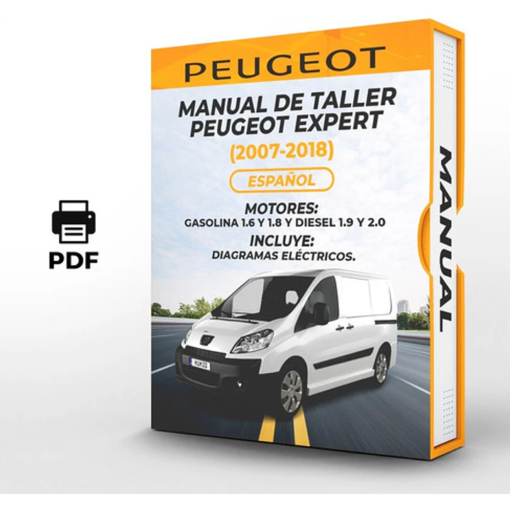 Manual de Taller Peugeot Expert (2007-2018) Español Diagrama Eléctrico 1