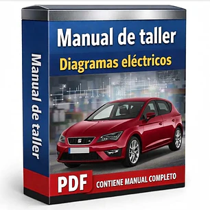 Manual de taller Seat Leon 2013-2020 Diagrama Eléctrico Inglés