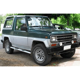 Manual De Taller Daihatsu Rocky (1984-1998) En Inglés*** Diagrama Eléctrico