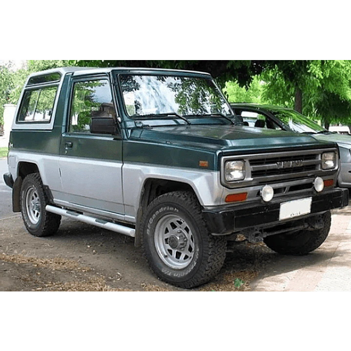 Manual De Taller Daihatsu Rocky (1984-1998) En Inglés*** Diagrama Eléctrico 1