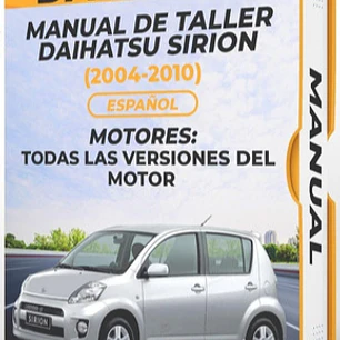 Manual de Taller Daihatsu Sirion (2004-2010) Español Diagrama Eléctrico