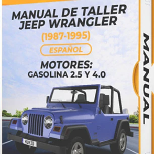 Manual de Taller Jeep Wrangler (1987-1993) Español Diagrama Eléctrico