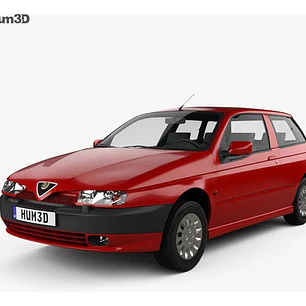 Manual de Taller Alfa Romeo 145-146 (1994-2000) Inglés Diagrama Eléctrico