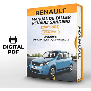 Manual de Taller Renault Sandero (2007-2012) Español Diagrama Eléctrico