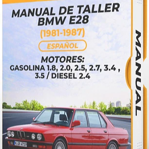 Manual de Taller Bmw E28 (1981-1987) En Español Diagrama Eléctrico