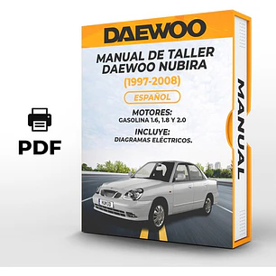 Manual de Taller Daewoo Nubira (1997-2008) Español Diagrama Eléctrico
