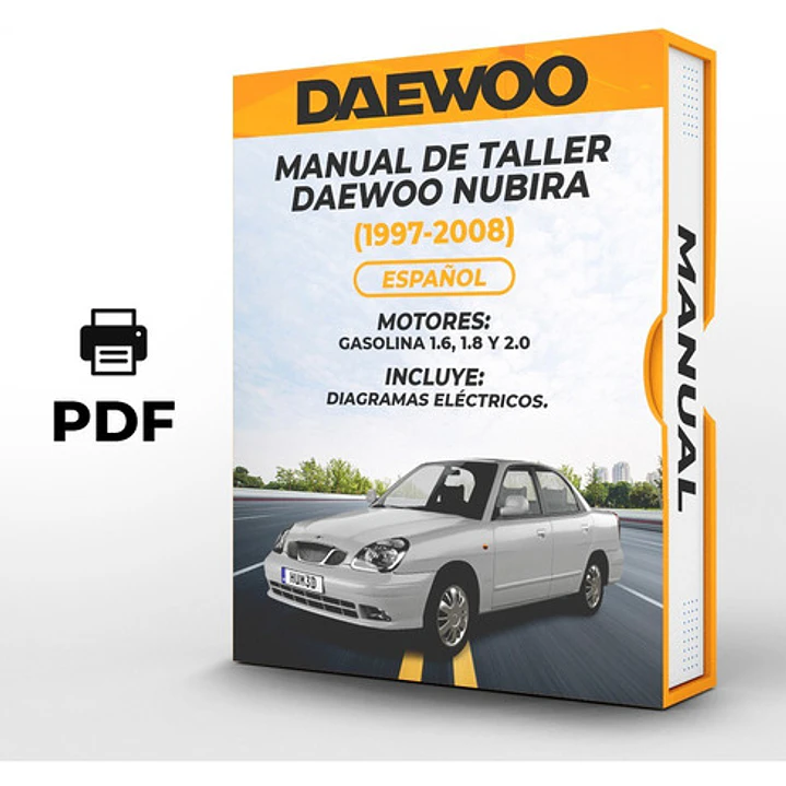 Manual de Taller Daewoo Nubira (1997-2008) Español Diagrama Eléctrico 1