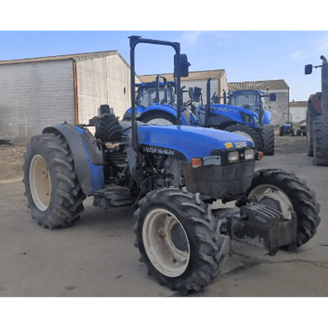 Manual De Taller New Holland TN75F En Español Diagrama Eléctrico 1