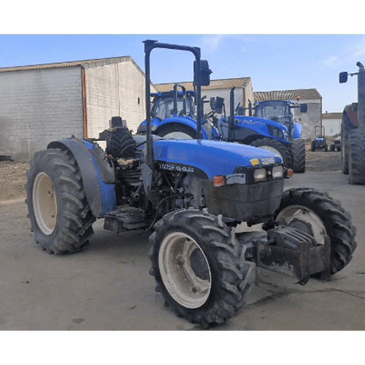 Manual De Taller New Holland TN75F En Español Diagrama Eléctrico 1