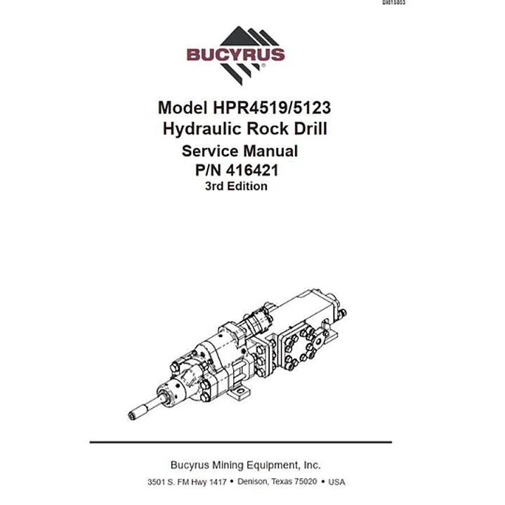 Manual de servicio CAT MD6640 HPR4519 5123 BI615853 1