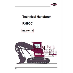 Manual de servicio CAT 6018 FS RH90C 90170 BI647563
