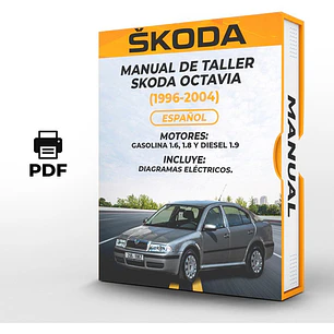 Manual de Taller Skoda Octavia (1996-2004) Español Diagrama Eléctrico