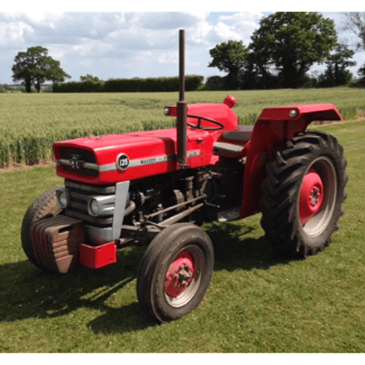 Manual De Taller Massey Ferguson 135-148 En Español  Diagrama Eléctrico 1