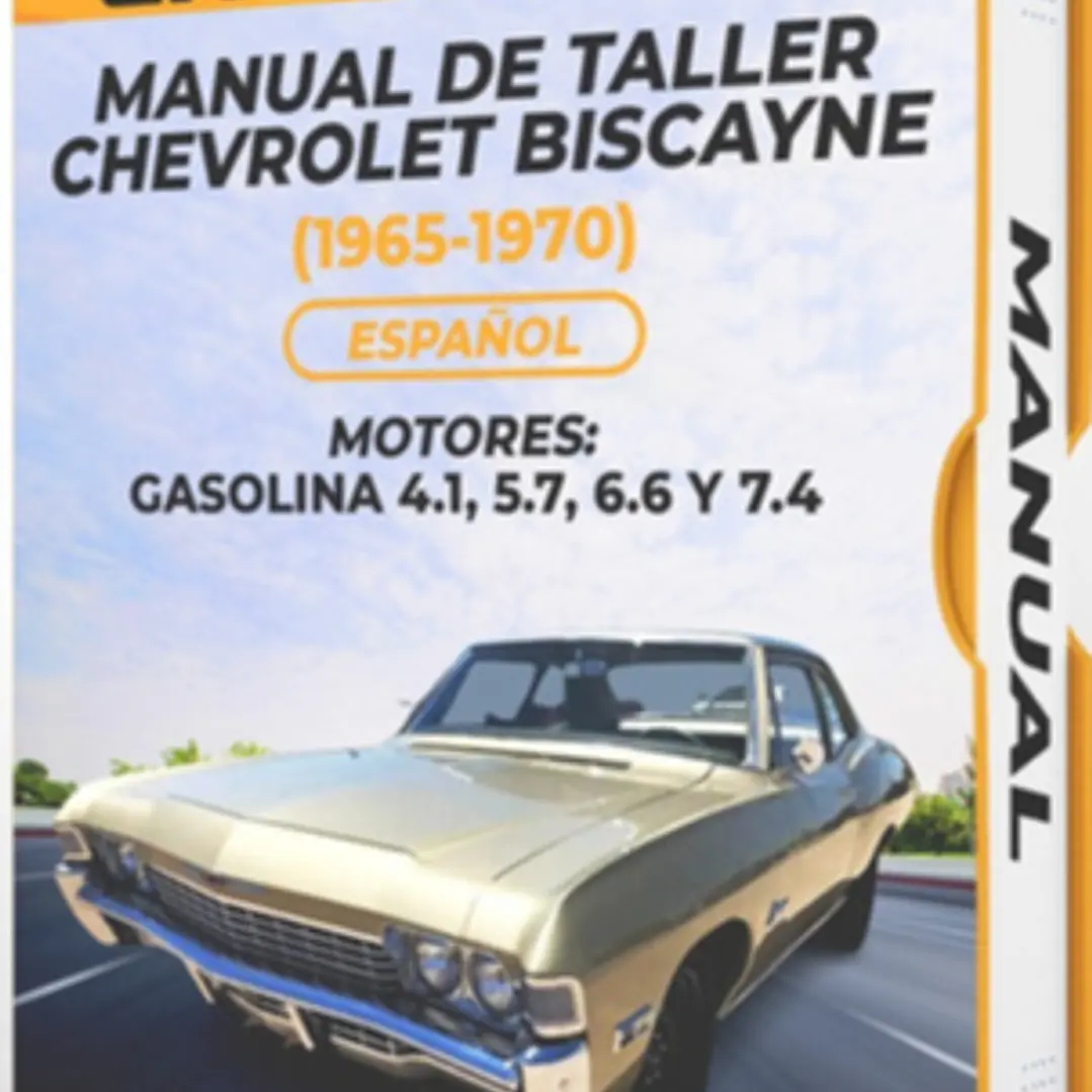 Manual de Taller Chevrolet Biscayne (1965-1970) Español*** Diagrama Eléctrico 1