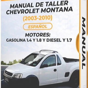 Manual de Taller Chevrolet Montana (2003-2010) Español Diagrama Eléctrico