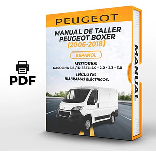 Manual de Taller Peugeot Boxer (2006-2018) Diagrama Eléctrico