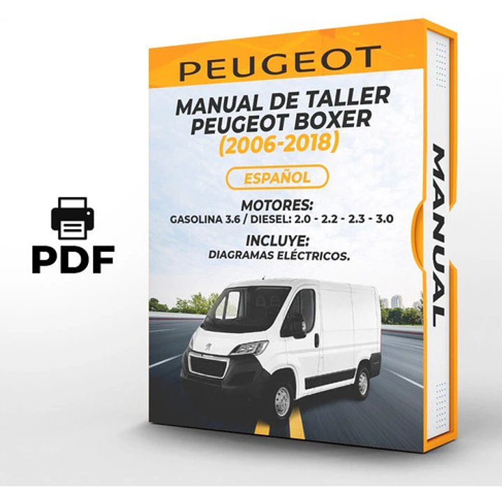 Manual de Taller Peugeot Boxer (2006-2018) Diagrama Eléctrico 1
