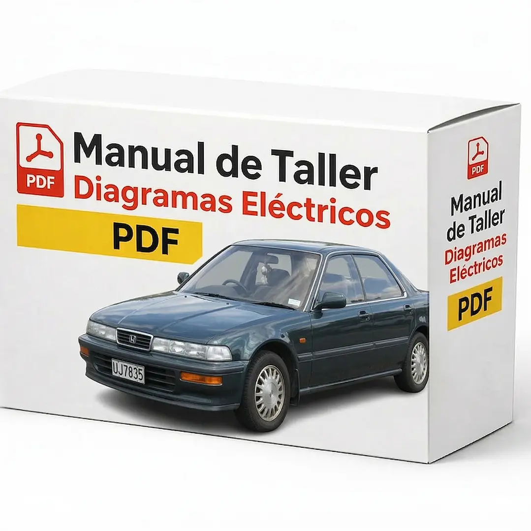 Manual De Taller Acura Vigor (1991-1994) Español Diagrama Eléctrico 1