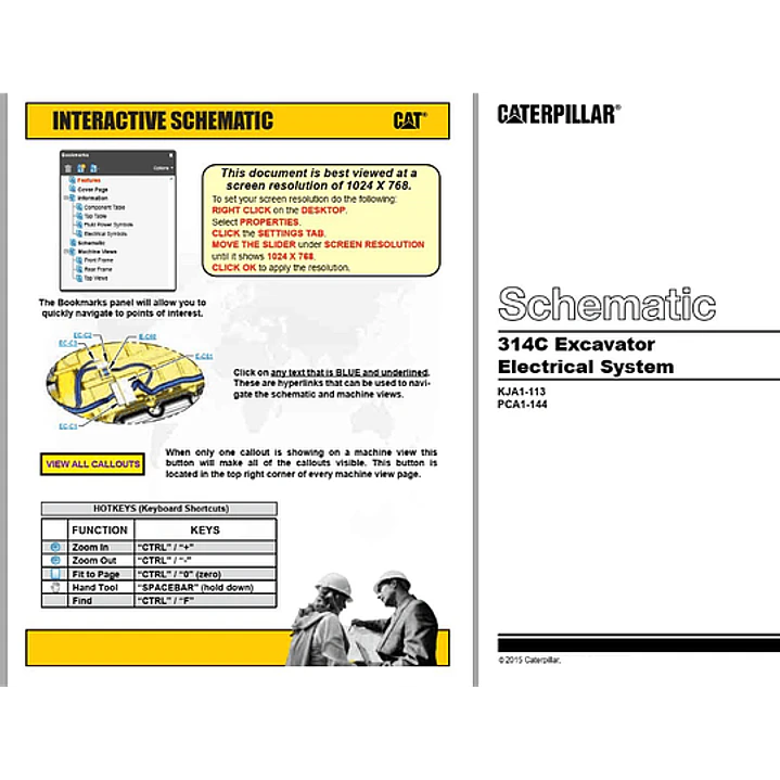 Sistema eléctrico CAT 314C 204-1879 1