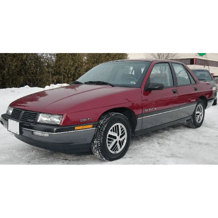 Manual De Taller Pontiac Tempest (1987-1996) Español Diagrama Eléctrico 1