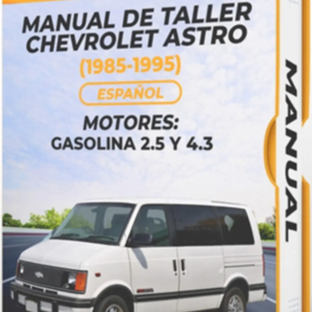 Manual de Taller Chevrolet Astro (1985-1995) Español Diagrama Eléctrico 1
