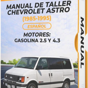 Manual de Taller Chevrolet Astro (1985-1995) Español Diagrama Eléctrico