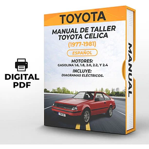 Manual de Taller Toyota Celica (1977-1981) Español Diagrama Eléctrico