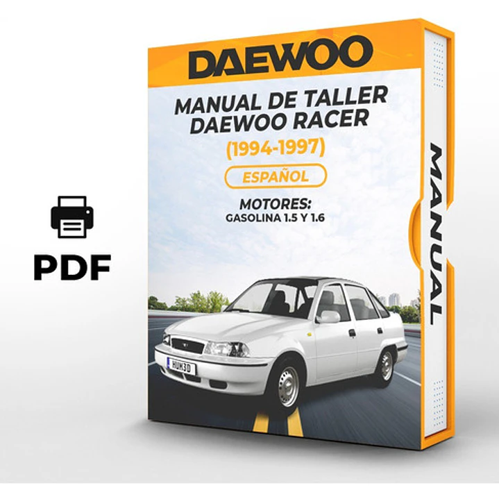 Manual de Taller Daewoo Racer (1994-1997) Español Diagrama Eléctrico 1