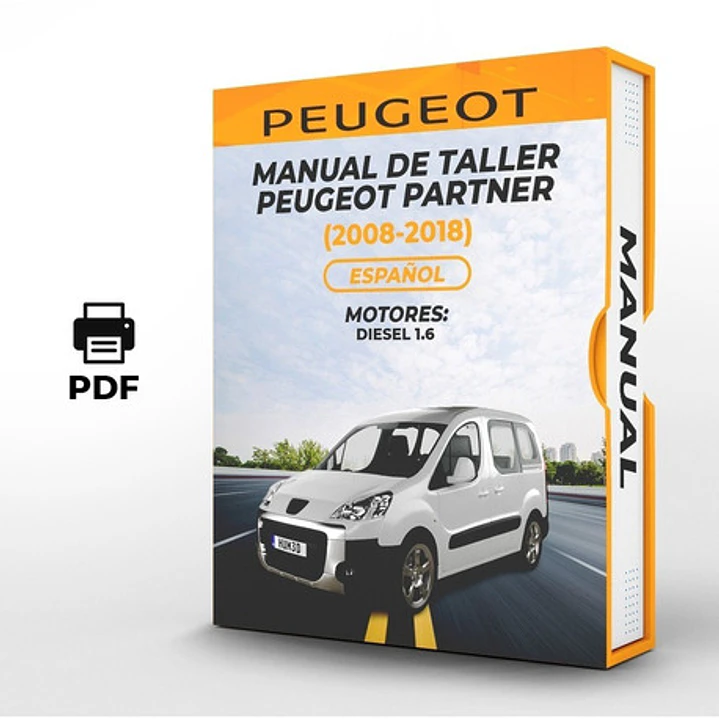 Manual de Taller Peugeot Partner (2008-2018) Español Diagrama Eléctrico 1