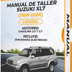 Manual de Taller Suzuki Xl7 (1998-2006) Español Diagrama Eléctrico