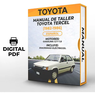 Manual de Taller Toyota Tercel (1982-1986) Español*** Diagrama Eléctrico