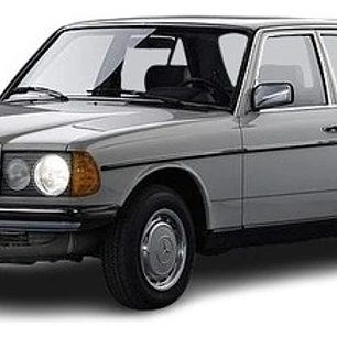 Manual de Taller Mercedes-benz W123 Serie (1976-1985) INGLÉS Diagrama Eléctrico