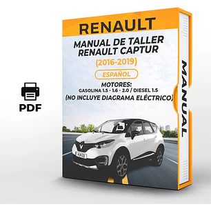 Manual de Taller Renault Captur (2016-2019) Español Diagrama Eléctrico
