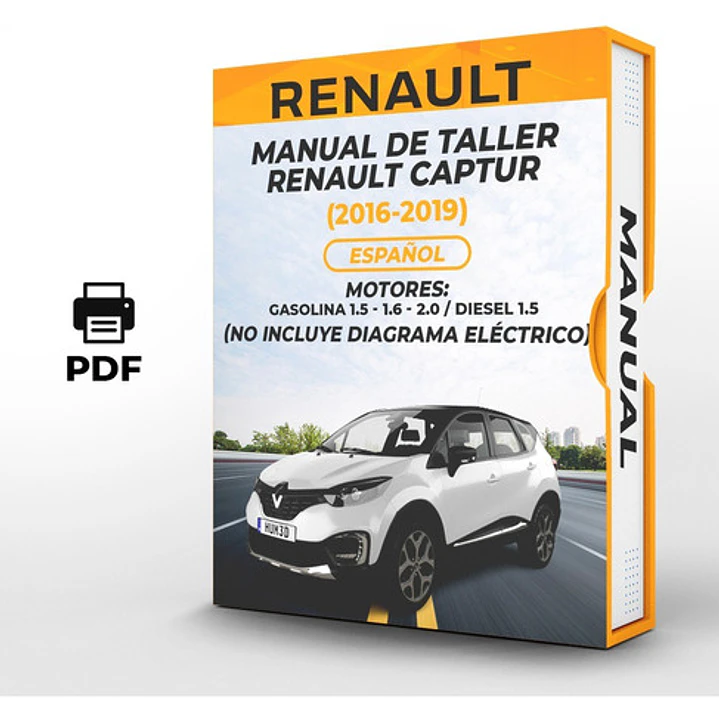 Manual de Taller Renault Captur (2016-2019) Español Diagrama Eléctrico 1