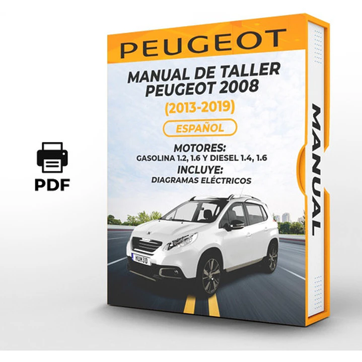 Manual de Taller Peugeot 2008 (2013-2019) Español Diagrama Eléctrico 1
